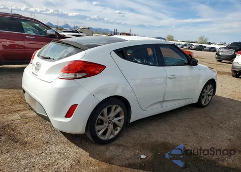 2016 Hyundai Veloster from USA, damaged, VIN KMHTC6AD5GU257355